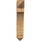 Ekena Millwork Imperial Arts & Crafts Rough Sawn Bracket, Western Red Cedar, 6"W x 24"D x 36"H BKT06X24X36IMP03RWR - alternate 4